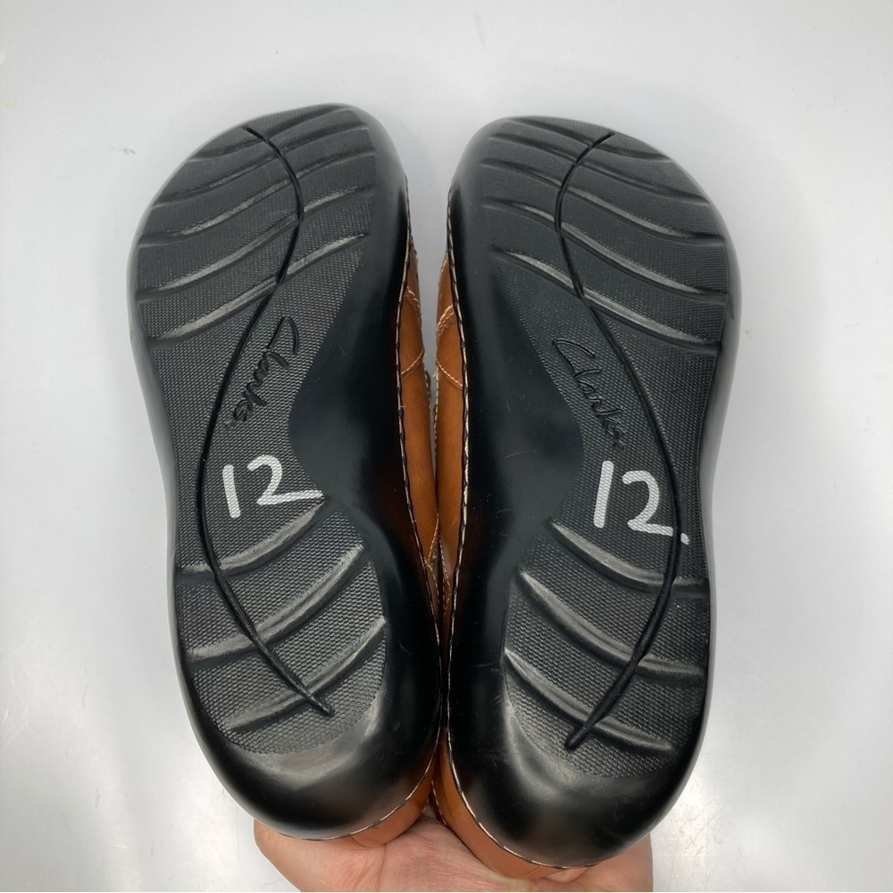 Clarks Ashland spin Q loafers brown leather size 9 - Picture 7 of 7